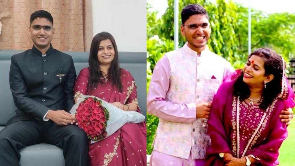 IPS groom took IAS bride by helicopter, know why this unique marriage is being discussed