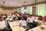 एससीईआरटी गुरुग्राम में जर्मन भाषा की ट्रेनिंग लेते विभिन्न स्कूलों के टीचर ।