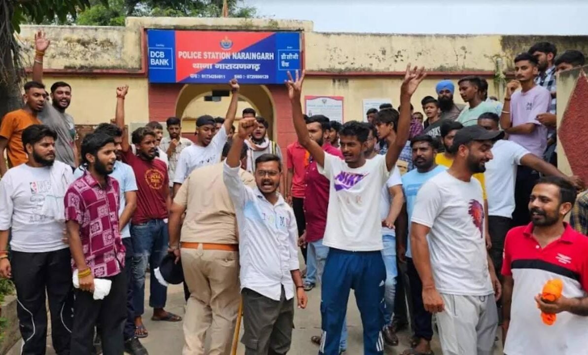 नारायणगढ़ में कथित रंगदारी मामले में तीन लोगों के खिलाफ FIR दर्ज