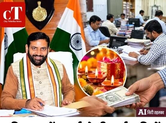 हरियाणा कर्मचारियों को ₹15,000 का दिवाली बोनस