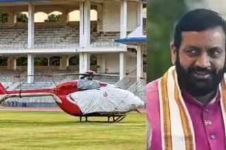 CM के हेलीकॉप्टर से 4 दिन बाधित रही खिलाड़ियों की प्रैक्टिस